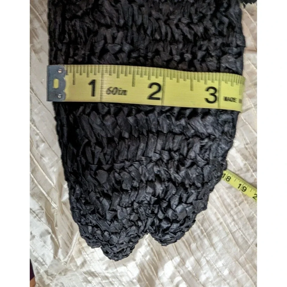 NWT Lucky Brand Black Woven Crossbody Bag - Picture 10 of 11